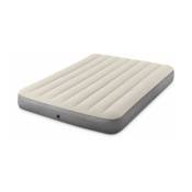 Intex - Matelas gonflable Single High - 2 places