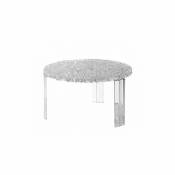 Kartell - 8500B4 table basse t-table diamètre 50 x