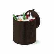 Keter Cool Stool Garden Table 39 Litre Brown