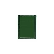 Kit Portillon Jardin Grillagé Occultable Vert - jardipro + Occultation - 1,60 mètre - Vert (ral 6005)