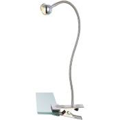 Lampe à pince pour table d'écriture à LED salle de travail spot de lecture éclairage flexible