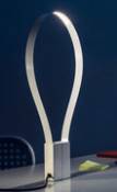Lampe de table Fluida / Bande LED flexible - Martinelli Luce blanc en métal