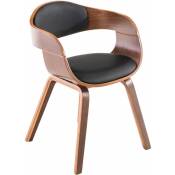 Légant chaise de visiteur moderne Eco Leather Dining