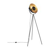 Magnax - Lampe de table trépied/tripode - 1 lumière - h 170.5 cm - Noir - Rustique - éclairage intérieur - Salon i Chambre - Noir - Qazqa