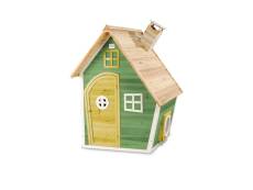 Maisonnette en bois pour enfants Fantasia 100 Vert - Exit Toys