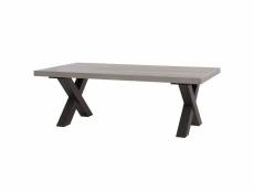 Massyle - table basse rectangulaire aspect bois