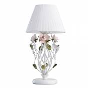 MW-Light 421034801 Lampe de Table Florale en Métal