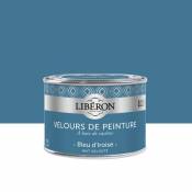 Peinture murs plafonds et boiseries Velours de peinture bleu d'iroise Liberon 125 ml