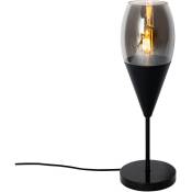 Qazqa - drop - Lampe de table - 1 lumière - ø 15