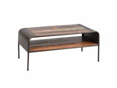 Replay - table basse rectangulaire aspect vieilli