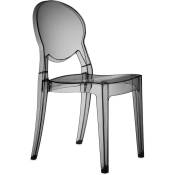 Scab Design - Chaise igloo - deco originale - Gris Transparent
