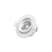 Spot led Orientable carat - 5W Miidex Lighting blanc-chaud-3000k