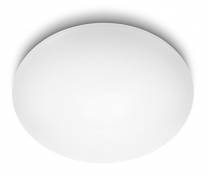 Suede philips myLiving plafonnier lED 4 spots blanc 318033116