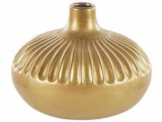 Vase décoratif en grès 20 cm doré cercei 307057