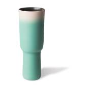 Vase en céramique rose clair 15 x 45 cm Sherbet -