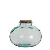 Vase en verre recyclé H23