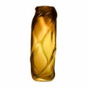 Vase Water Swirl / H 47 cm - Verre soufflé bouche - Ferm Living orange en verre