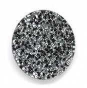 Applique Terrazzo Pin / LED - Medium - Ø 26 cm - XL Boom noir en pierre