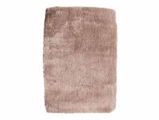 Best of - tapis poils longs toucher laineux beige/taupe 130x190