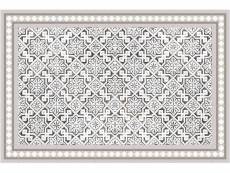 Contento - tapis intérieur extérieur en vinyle carreaux marocains 70 x 140 cm