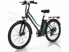 Hitway vélo électrique shimano - pneu 26 pouces -