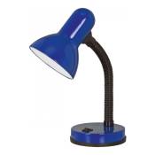 Iperbriko - Lampe de Bureau Basic Bleu Bras Flexible