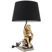 Lampe de bureau de meubles Figure avec des lampes mono-mono 30x30x50cm 25290 - yellow - Signes Grimalt