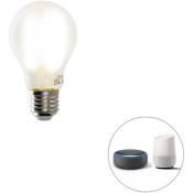 Lampe led Smart E27 dimmable en Kelvin A60 mat 7W 806