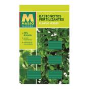 Masso Garden - Bâtonnets d'engrais plantes vertes 45gr