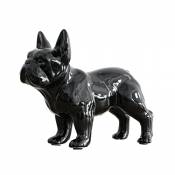 Meubletmoi Bulldog français Noir - Statue décorative