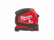 Milwaukee - mesure à ruban compact pro 3 m x 16 mm - 4932459591