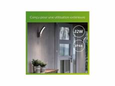 Philips applique murale splay - 12w - détection infrarouge - anthracite PHI8719514417731