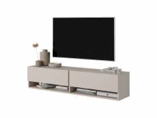 Selsey mirrgo - meuble tv 140 cm beige