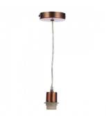 Suspension design Basic Cuivre vieilli 1 ampoule 8,5cm