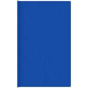Tapis de tente Terrasse Salon Cuisine - Tapis de jardin 400x500 cm Bleu pehd BV888375