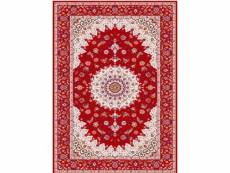 "tapis orient sultan rouge coloris - rouge, dimensions