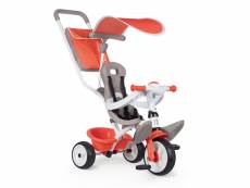 Tricycle enfant baby balade rouge - smoby