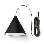 Flos Spun Light Lampe 26 W, noir