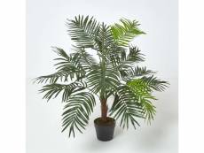 Homescapes mini-palmier artificiel vert en pot, 100