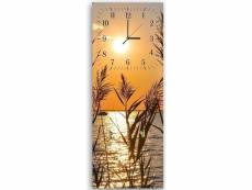 Horloges murales avec patères coucher de soleil de canne ZGW/PION/M_31312
