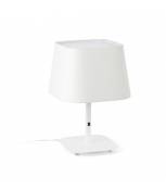 Lampe de table blanche Sweet 1 ampoule
