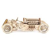 Maquette en bois voiture grand prix 3D