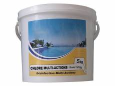 Nmp - chlore lent multi-fonctions galet 500g 5kg chlore