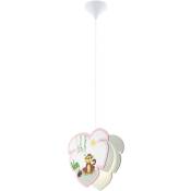 Suspension pour enfants salle de jeux éclairage de plafond motif singe fille suspension lampe EGLO 96951