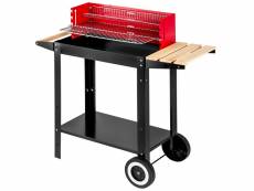 Tectake barbecue charbon chariot 402329
