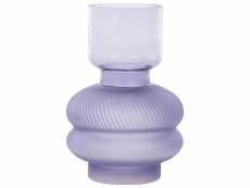 Vase à fleurs violet 24 cm rodia 345804