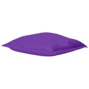 Wellhome - Coussin Pouf 70x70 - Purple