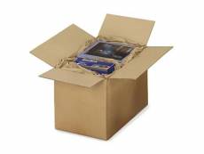 15 cartons d'emballage 30 x 25 x 20 cm - simple cannelure CAS17-15