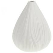 Amadeus - Lampe à poser Flore en porcelaine 23 cm Blanc