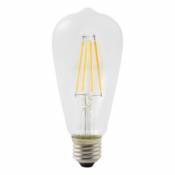Ampoule à filament ST64 LED Diall E27 6 5W=60W blanc